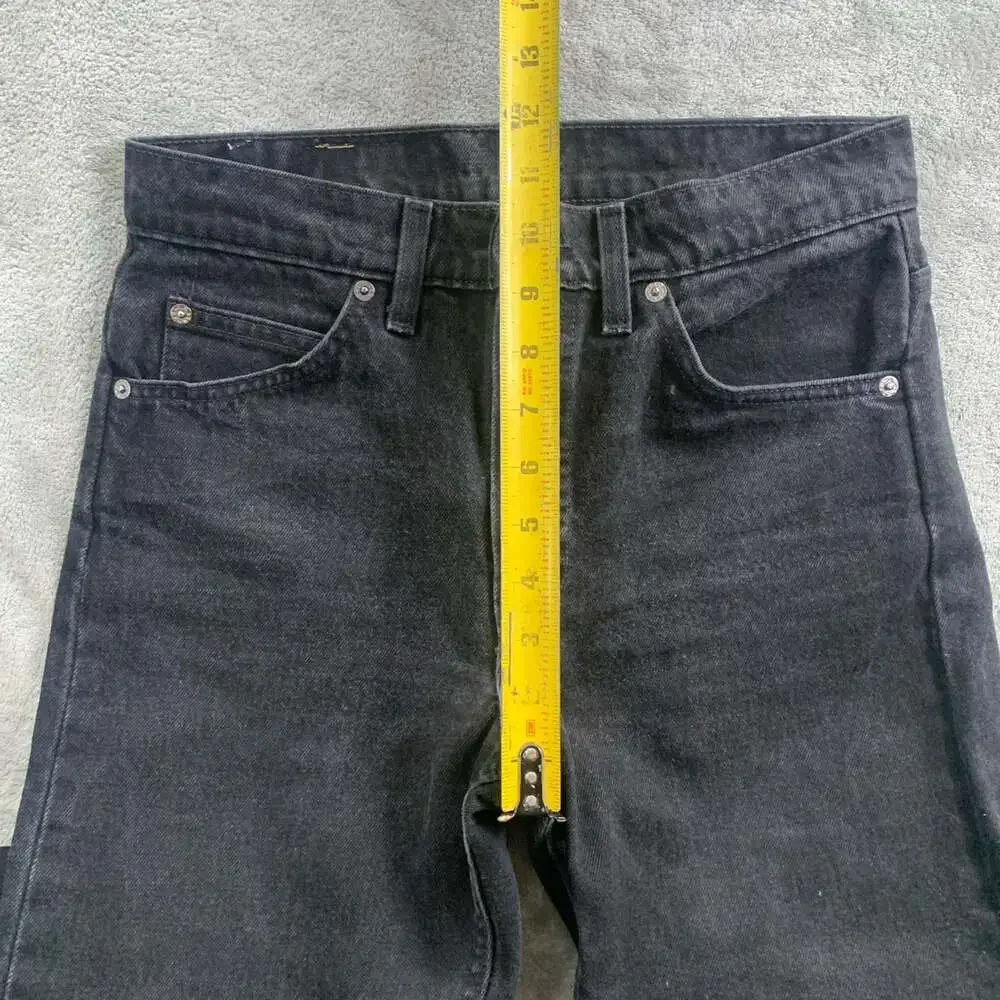 Vintage Levi’s Orange Tab 505 Jeans Mens 29x26 Black Reg Fit Straight Leg Mexico